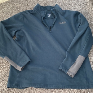 RedHead men's size medium zip pullover blue‎ gray